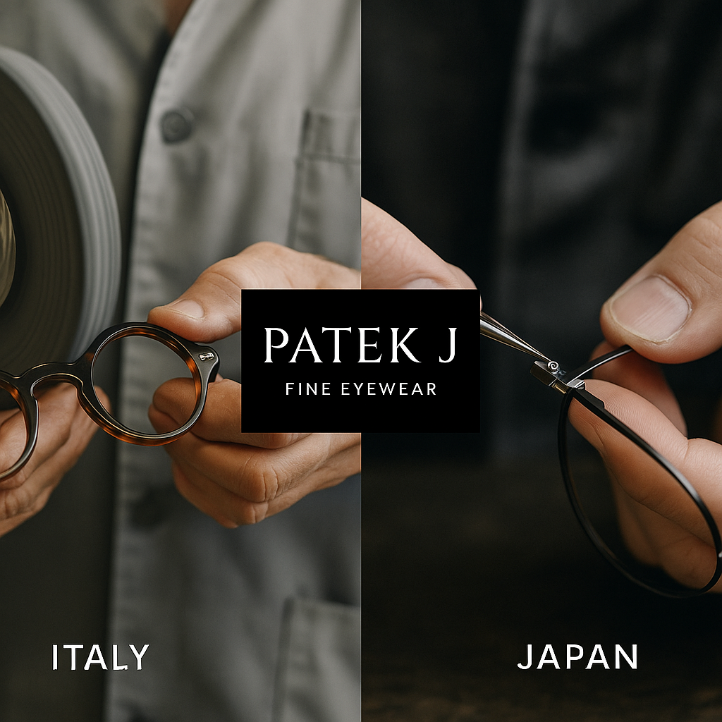 Patek J Luxury Eyewear: The Art of Italian and Japanese Craftsmanship