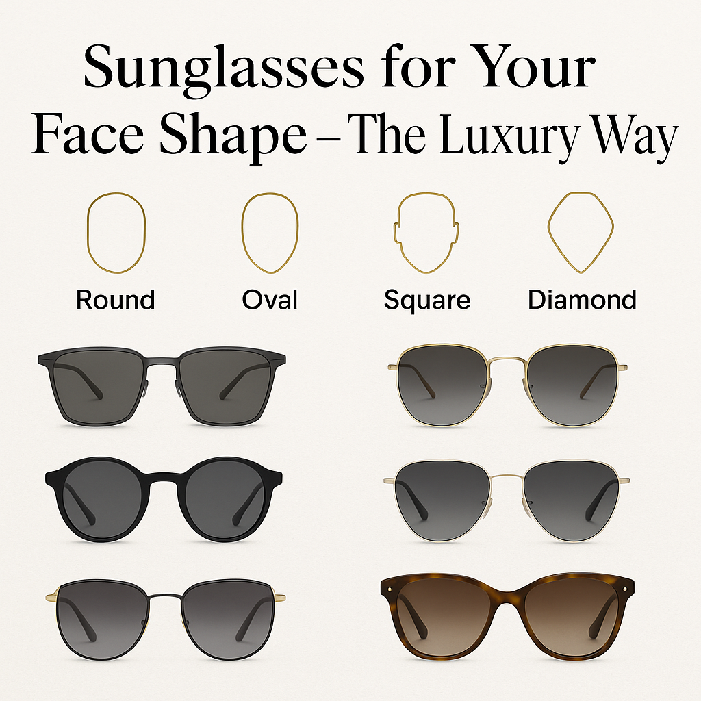 Your Guide to Choosing Sunglasses for Your Face Shape – The Luxury Way